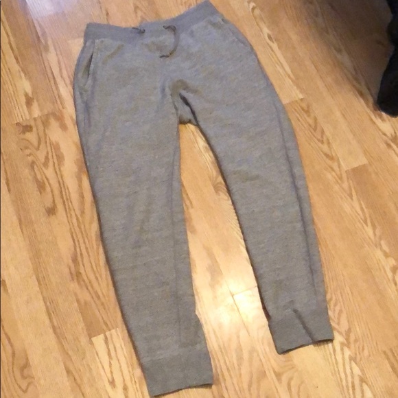Men’s Plain Gray Sweatpants - Picture 1 of 3